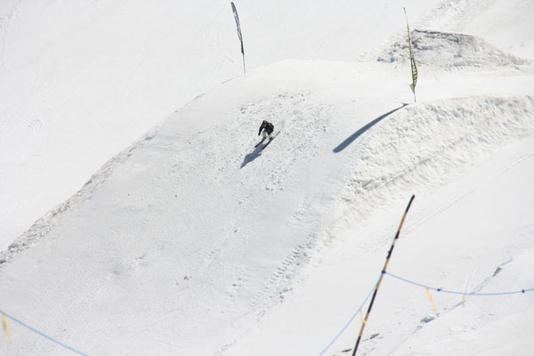 Skiläufer, Whistler, British Columbia, Kanada