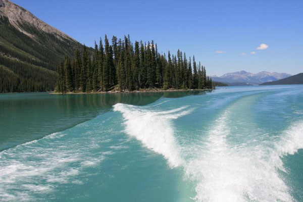 Bootsfahrt, Maligne Lake, Jasper National Park, Kanada