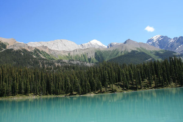 Bootsfahrt, Maligne Lake, Jasper National Park, Kanada