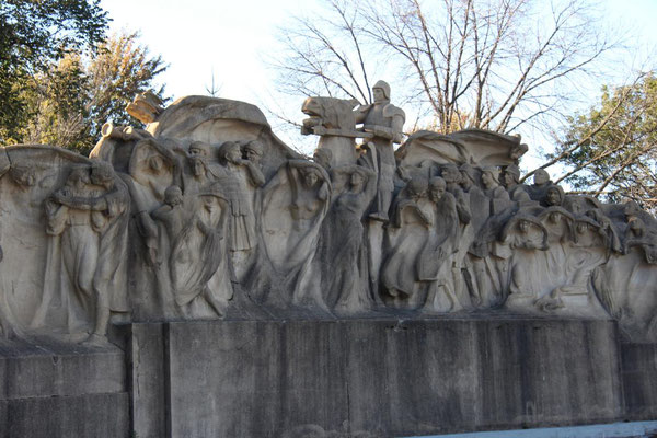 Fountain of time, Hyde Park, Chicago, USA