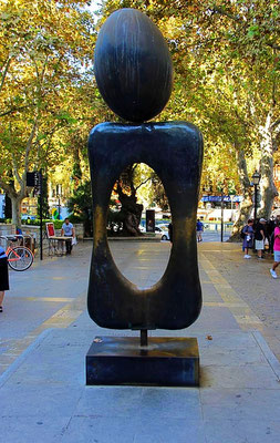 Figur von Miro, Palma, Mallorca