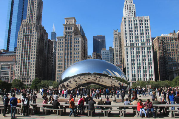 'Bean', Millennium Park, Chicago, USA