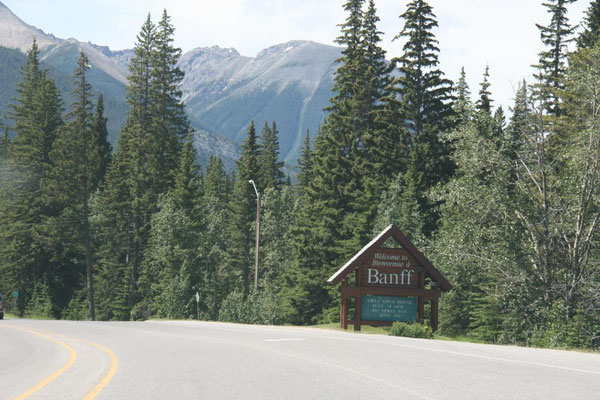 Trans-Canada Highway 1, Banff National Park, Kanada