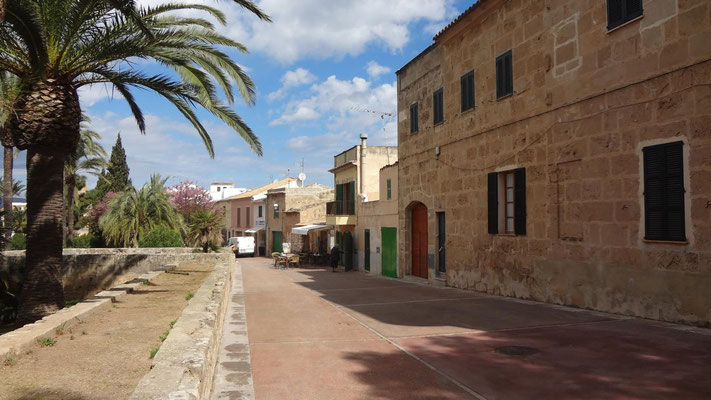 Gassen, Altstadt Alcudia, Mallorca