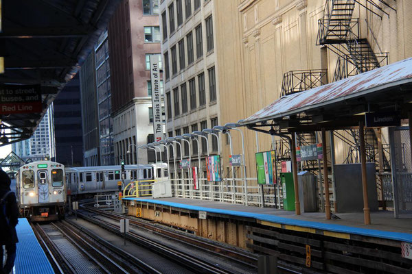 Hochbahn, Chicago, USA