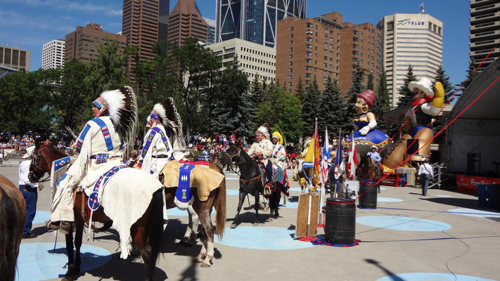 Parade Innenstadt, Calgary, Kanada