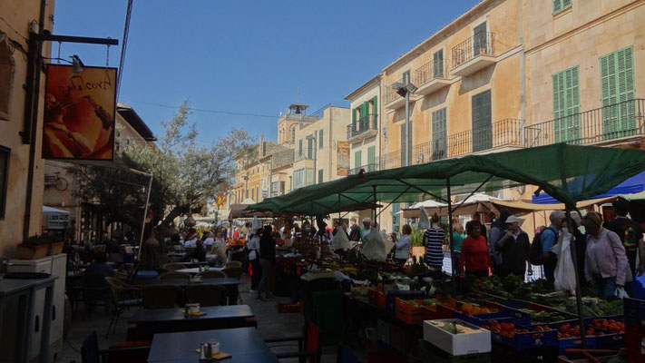 Markt, Santany, Mallorca