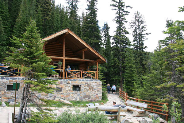 Teehaus, Lake Louise, Banff National Park, Kanada