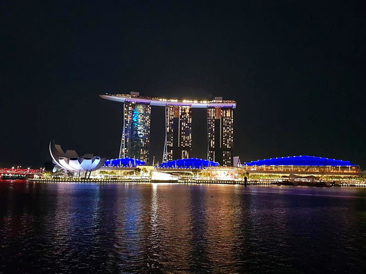 Hotel Marina Bay Sands, Art Science Museum, Singapur