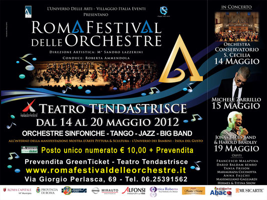 Roma Festival delle Orchestre Poster - Copyright 2012