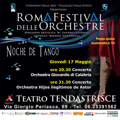 Roma Festival delle Orchestre Poster - Copyright 2012