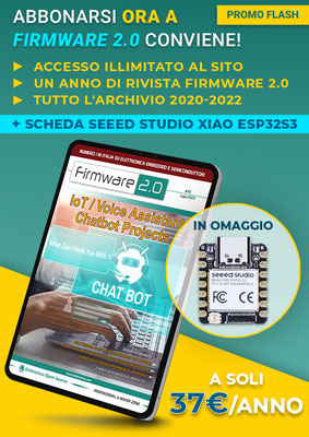Firmware 2.0 Ads Banner Design - It is my personal work for an existing business where I work as a graphic designer (https://it.emcelettronica.com/) - Copyright 2023