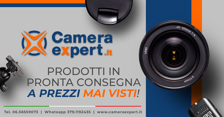 Camera Expert.it Ads Banner Design - It is my personal work for an existing business where I work as a graphic designer (https://cameraexpert.it/) - Copyright 2023