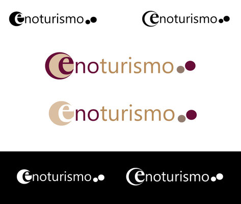 Enoturismo Logo - It is my personal work for an existing business where I work as a graphic designer - copyright