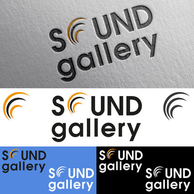 Sound Gallery Logo (workshop 1) - It is my personal logo for an existing Web Radio - copyright