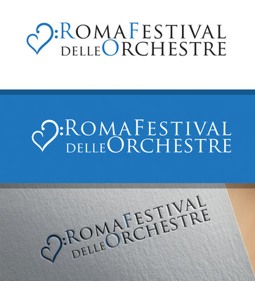 Roma Festival delle Orchestre Logo - It is my personal work for an existing business where I work as a graphic and web designer - copyright