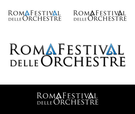 Roma Festival delle Orchestre's Logo - It is my personal work for an existing business where I work as a graphic and web designer - copyright