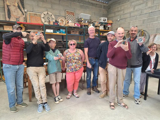journée atelier mosaïque avec le CPFA de Granville