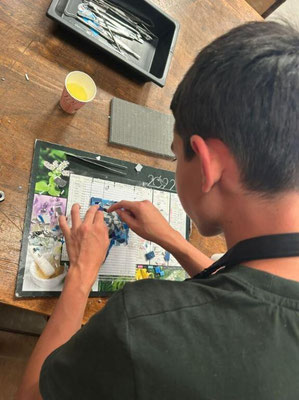 travail mosaïque