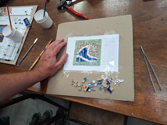 mosaïque en gré