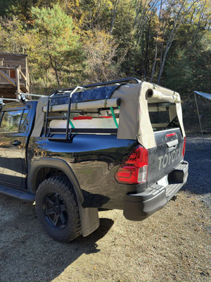 ハイラックスホロ 楽天市場】ハイラックス トノカバー GUN125 荷台カバー ソフト