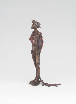 KLEINER DRACHE Bronze Edition 24+3EA 21,5x9x9cm