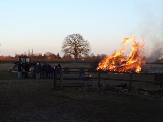 Unser Osterfeuer