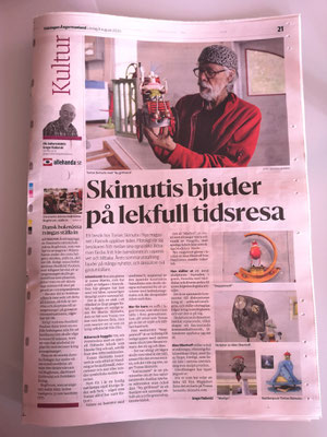 Tidningen Ångermanland 8. augusti 2020 