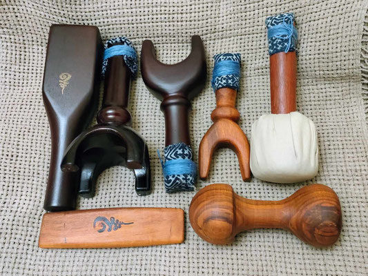 トークセンの4点打ちリム 四又杭 マカウッド タイ製 | トークセン