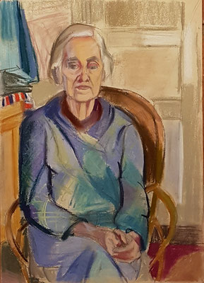 Maman_3 (Den Haag, 1958), pastel, 42x30cm