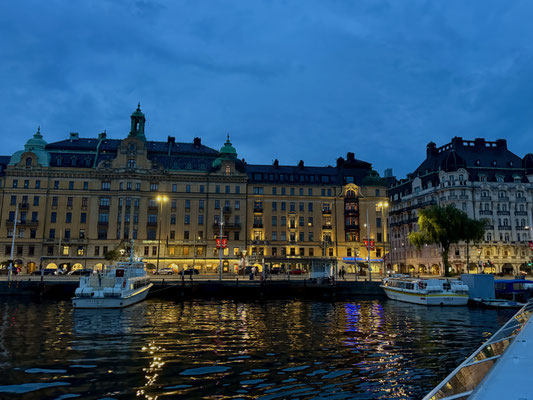 Stockholm im Abendlicht