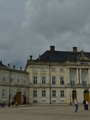 Am Schloss Amalienborg