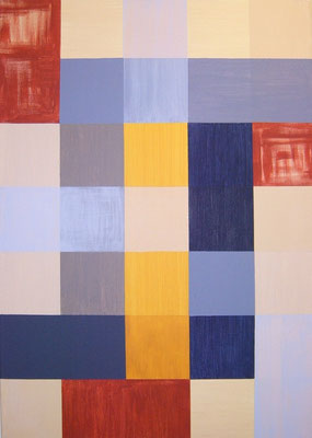Geometrie     Acryl auf Leinwand 50 x 70  CHF 300