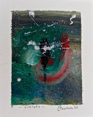 Svelato, 2015, tecnica mista, 9 x 11 cm