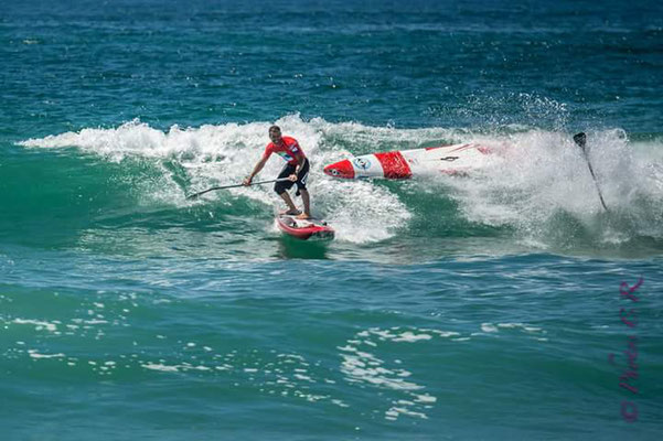 Marco en compétition sup-race