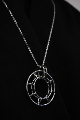 Necklace #3 .                      Material : silver 925 / Size : 43mm × 43mm