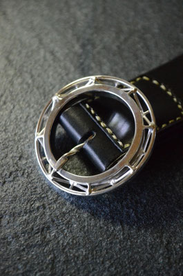 Buckle #11 .           Material : silver 925 / Size : 64mm × 64mm