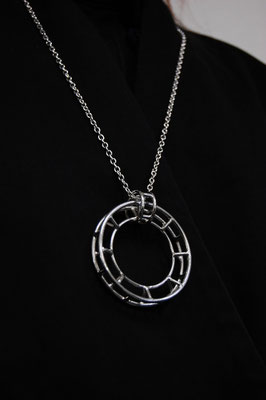 Necklace #2 .                      Material : silver 925 / Size : 55mm × 55mm