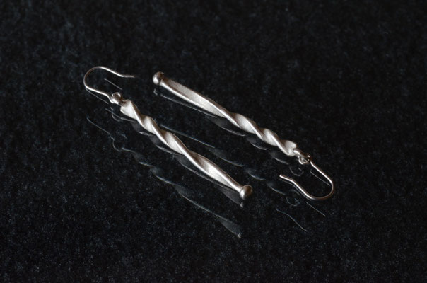 Pierce #3 .                      Material : silver 925 / Size : 35mm × 2mm