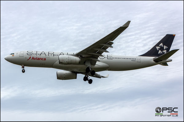 N342AV Airbus A330-243 1342 Trent 772B-60 Avianca (Avolon Aerospace) 2012 © Archivio Piti Spotter Club Verona