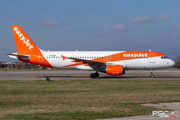 G-EZUN Airbus A320-214 5046  cfm56-5B4  easyJet 2012 
