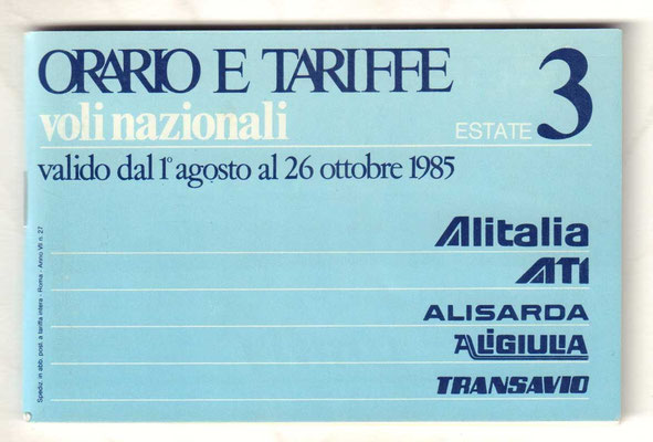 Credit: airline timetable images