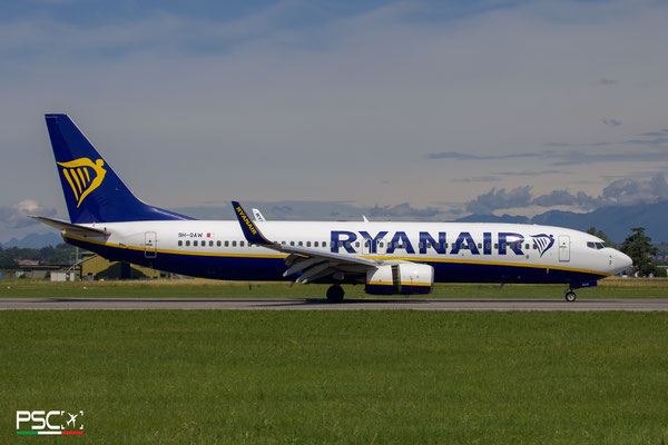 9H-QAW Boeing 737-8AS 44698 5352 cfm56-7B26E  Malta Air 2015