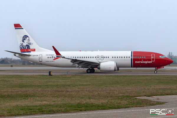 LN-FGF Boeing 737-8 MAX 43324 8165 LEAP-1B  Norwegian Air Shuttle AOC (Air Lease Corporation) 2021