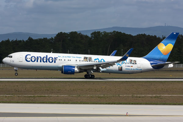 D-ABUZ Boeing 767-330 (ER) 25209 382 PW4060 Condor 1991 © Archivio Piti Spotter Club Verona