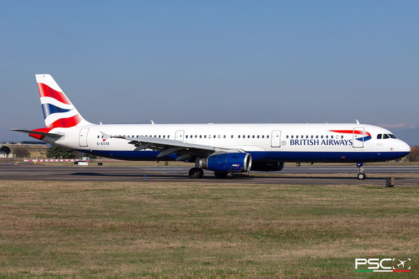 G-EUXK Airbus A321-231 3235  V2533-A5  BA Euroflyer>British Airways 2007 