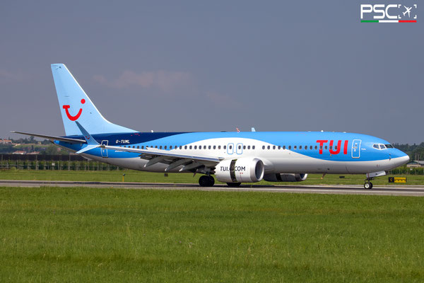 G-TUML Boeing 737-8 MAX 44614 8043 LEAP 1B Malta TUI Airways 2021