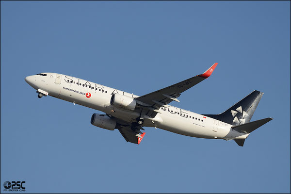 tc-jfi Boeing 737-8F2 29771 228 cfm56-7B26 Turkish Airlines 1999 © Archivio Piti Spotter Club Verona