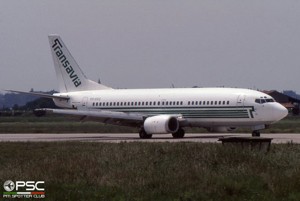 PH-HVG Boeing 737-3K2 23412 1198 cfm56-3B2 Transavia 1986 © Archivio Piti Spotter Club Verona