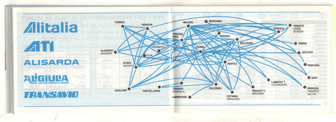 Credit: airline timetable images